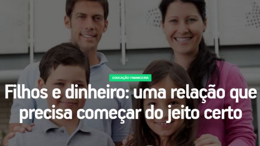 Filhos e dinheiro: uma relação que precisa começar do jeito certo